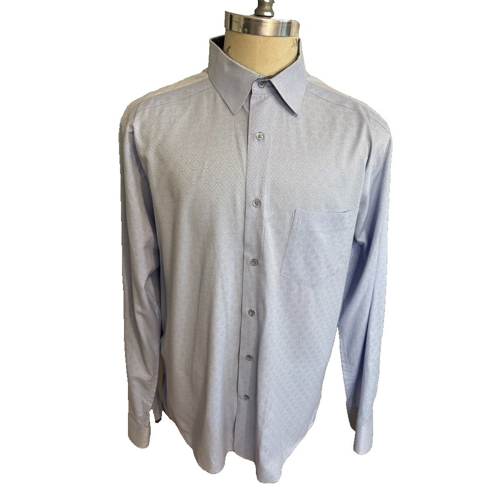 Marcello Sport Modern Fit Shirt XL Men's Dress Business Long Sleeve Button Up